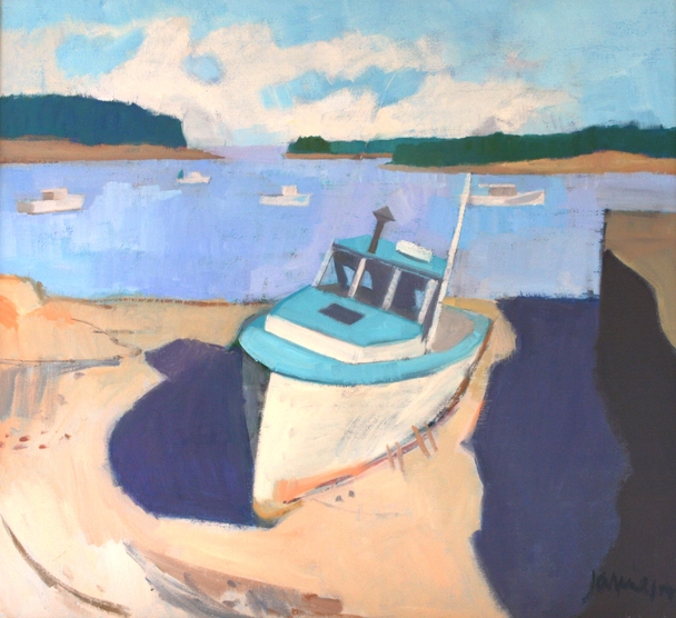 Charles Jamieson - dry dock, stonington, maine
